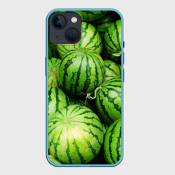 Чехол для iPhone 14 Арбузы