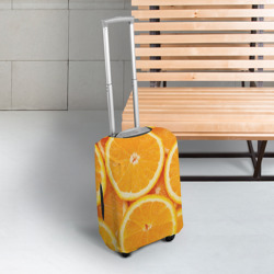 Чехол для чемодана 3D Апельсин - фото 2