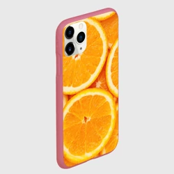 Чехол для iPhone 11 Pro матовый Апельсин - фото 2