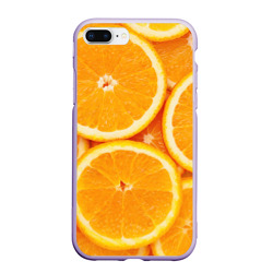 Чехол для iPhone 7Plus/8 Plus матовый Апельсин