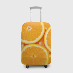 Чехол для чемодана 3D Апельсин