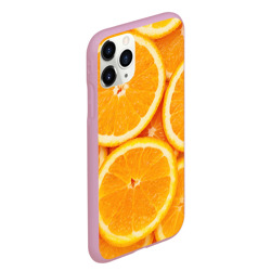 Чехол для iPhone 11 Pro Max матовый Апельсин - фото 2