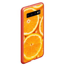 Чехол для Samsung Galaxy S10 Апельсин - фото 2