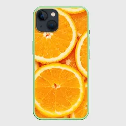 Чехол для iPhone 14 Апельсин