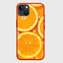 Чехол для iPhone 14 Апельсин