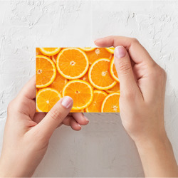 Поздравительная открытка Апельсин - фото 2