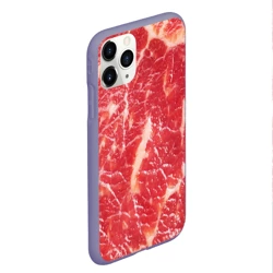 Чехол для iPhone 11 Pro Max матовый Мясо - фото 2