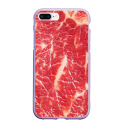 Чехол для iPhone 7Plus/8 Plus матовый Мясо