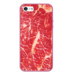 Чехол для iPhone 5/5S матовый Мясо