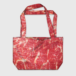 Пляжная сумка 3D Мясо
