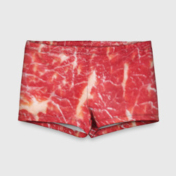 Детские купальные плавки 3D Мясо
