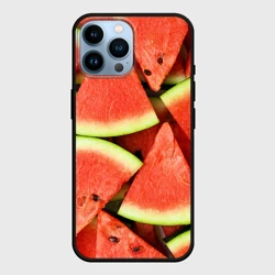 Чехол для iPhone 14 Pro Max Дольки арбуза