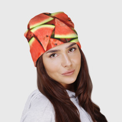 Шапка 3D Дольки арбуза - фото 2