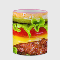 Кружка с полной запечаткой Гамбургер - фото 2