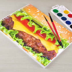 Альбом для рисования Гамбургер - фото 2