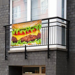Флаг-баннер Гамбургер - фото 2