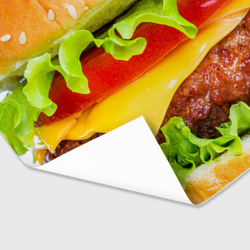 Бумага для упаковки 3D Гамбургер - фото 2