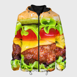 Мужская куртка 3D Гамбургер
