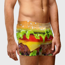 Мужские трусы 3D Гамбургер - фото 2