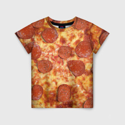 Детская футболка 3D Пицца