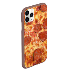 Чехол для iPhone 11 Pro матовый Пицца - фото 2
