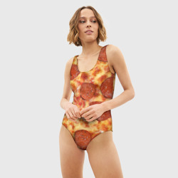 Женский купальник 3D Пицца