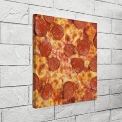 Холст квадратный Пицца - фото 2