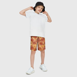 Детские спортивные шорты 3D Пицца - фото 2