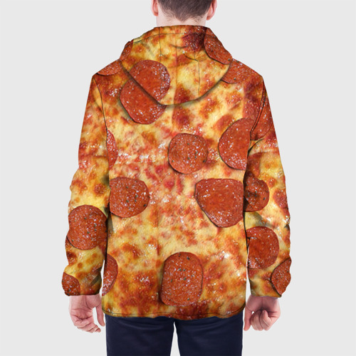 Мужская куртка 3D Пицца, цвет 3D печать - фото 5