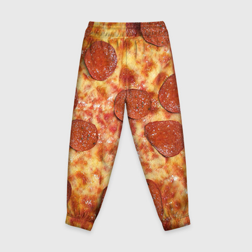 Детские брюки 3D Пицца, цвет 3D печать - фото 2