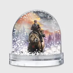 Игрушка Снежный шар Медведь