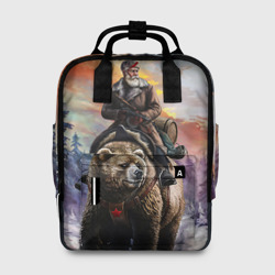 Женский рюкзак 3D Медведь