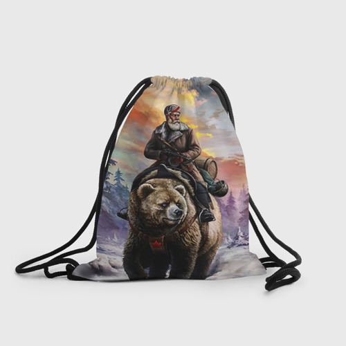 Рюкзак-мешок 3D Медведь