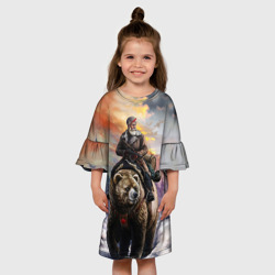 Детское платье 3D Медведь - фото 2