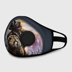 Маска из неопрена Медведь