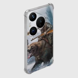 Чехол для Huawei Pura 70 Медведь - фото 2