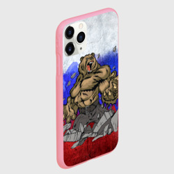 Чехол для iPhone 11 Pro Max матовый Медведь - фото 2