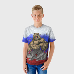 Детская футболка 3D Медведь - фото 2