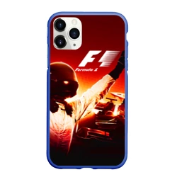Чехол для iPhone 11 Pro Max матовый Формула 1