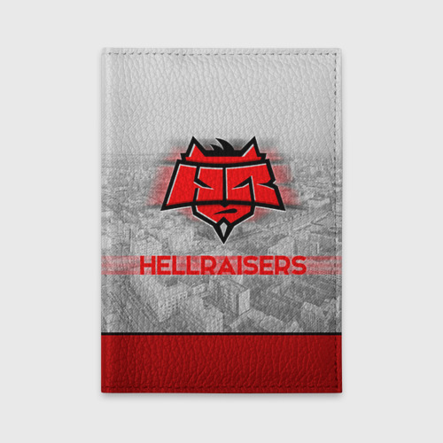 Обложка для автодокументов Hellraisers, цвет ярко-розовый