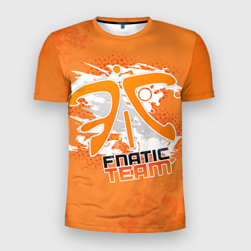 Мужская футболка 3D Slim Fnatic team, цвет 3D печать