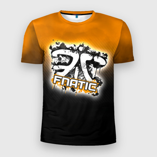 Мужская футболка 3D Slim Fnatic team, цвет 3D печать