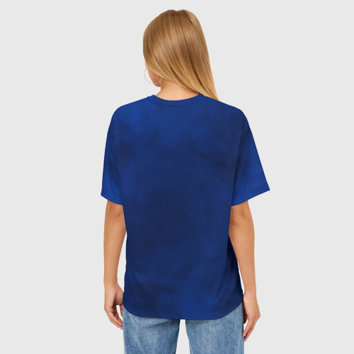 Женская футболка oversize 3D Клоун, цвет 3D печать - фото 4