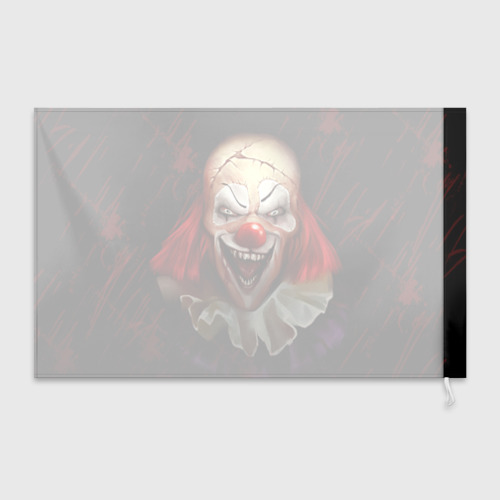 Флаг 3D Зомби клоун - фото 2