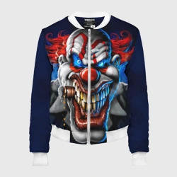 Женский бомбер 3D Клоун