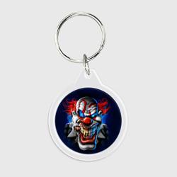 Брелок круглый Клоун