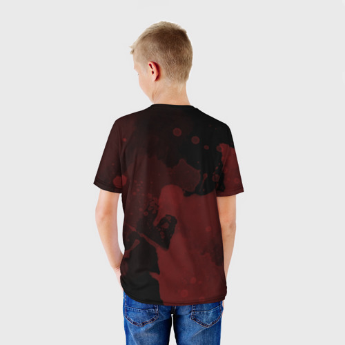 Детская футболка 3D Зомби клоун, цвет 3D печать - фото 4