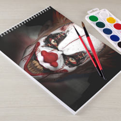 Альбом для рисования Зомби клоун - фото 2