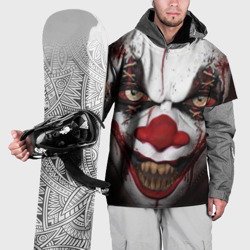 Накидка на куртку 3D Зомби клоун