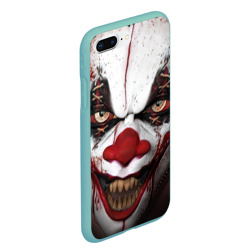 Чехол для iPhone 7Plus/8 Plus матовый Зомби клоун - фото 2